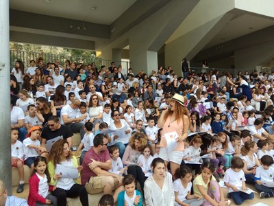 שירה בציבור לילדים